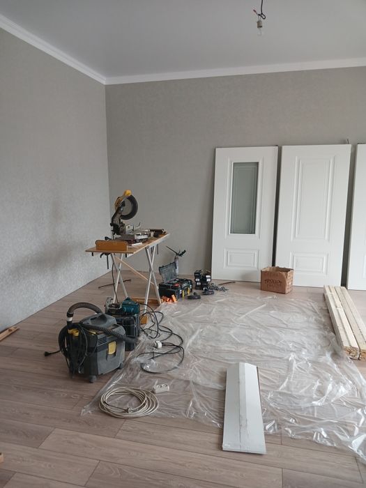 Установка дверей