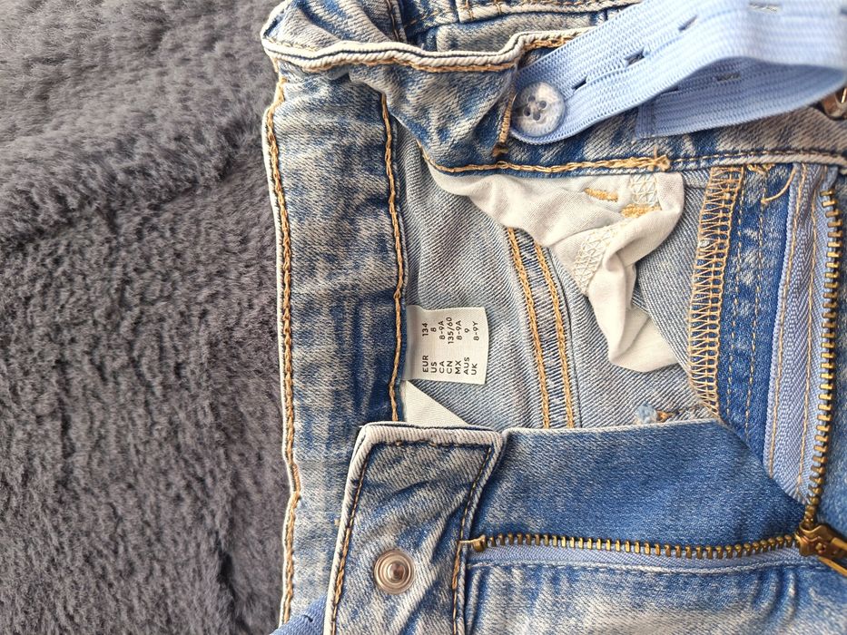 Blugi H&M fetițe mărime 128-134