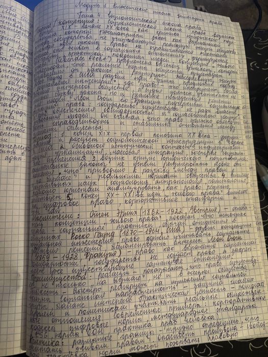 пишу конспекты студентам!