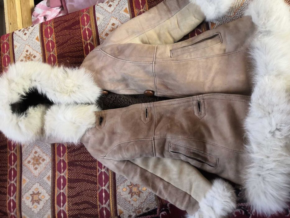 Детская дубленка