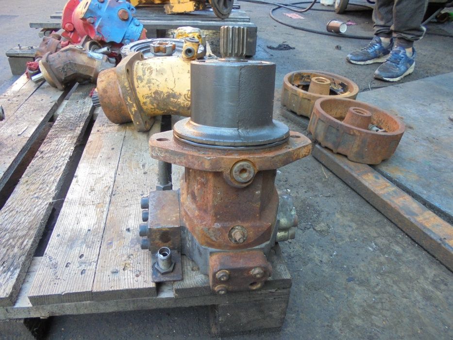 Hidromotor de miniexcavator