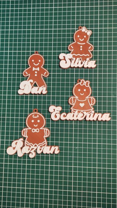 Omuleti turta dulce printati 3D