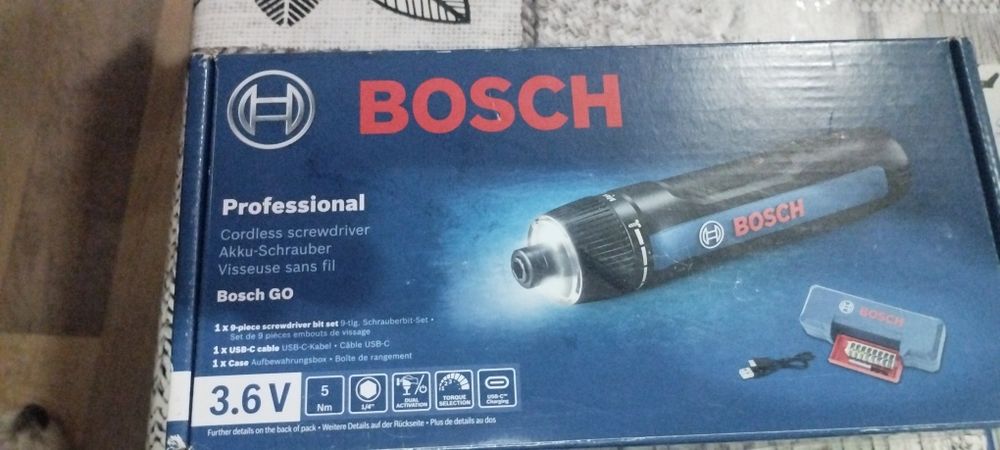 Bosch profesional3.6V 2.0AH