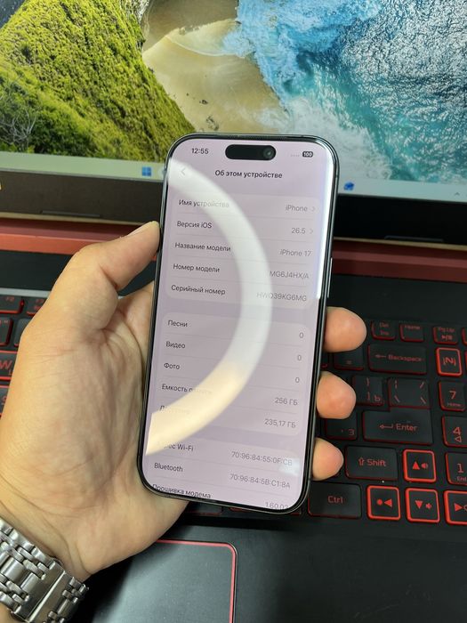 Телефон iPhone 17 EAC