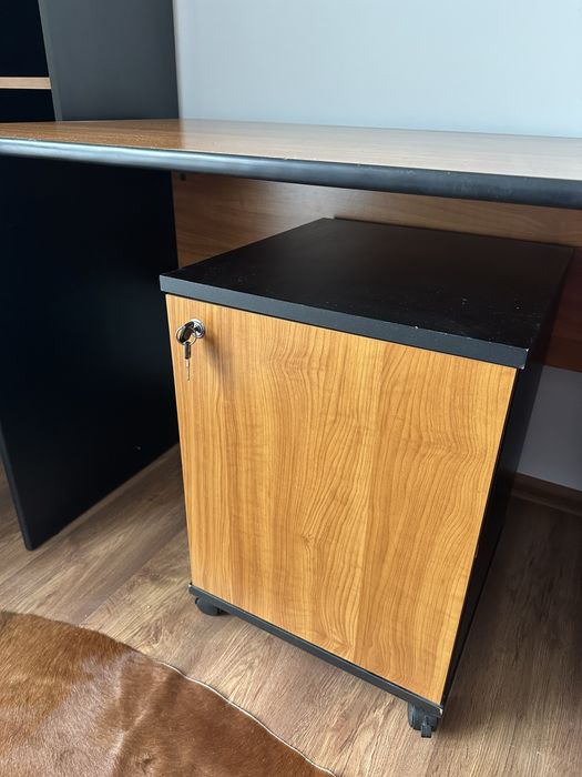 Set mobilier Birou biblioraft depozit Green Forest stejar