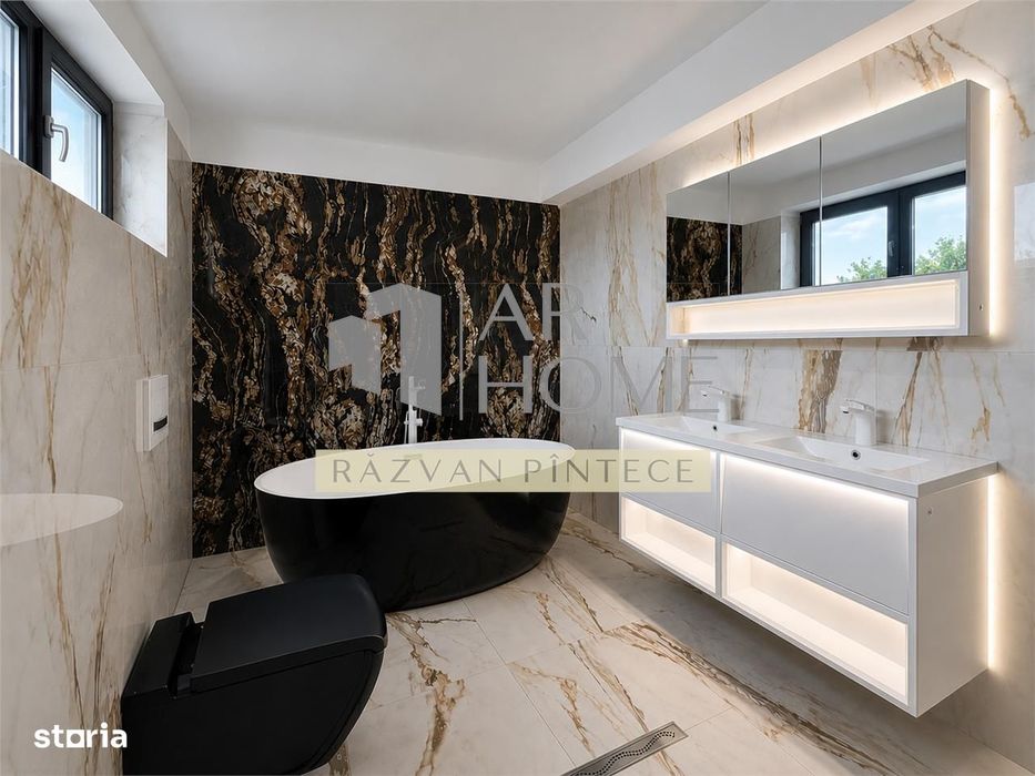 Vila de lux, 4 camere, teren 783 mp, Cornu de Jos, Praova