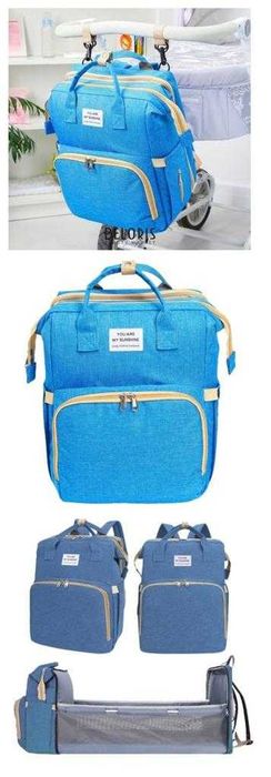 универсальная СУМКА для мам складывается в детскую кроватку