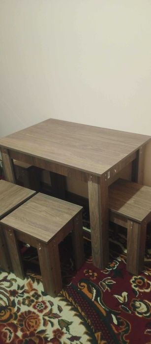 Стол и стулья для кухни комплект AIKO | Stol va stul komplekt yangi