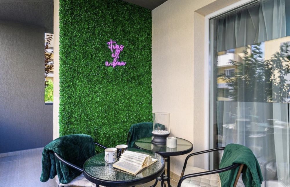 2 camere LUX Urban Plaza | 80+ mp | Terasă 30 mp | Parcare | Regim hotelier
