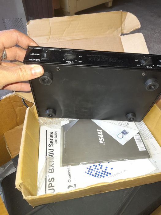 Statie wireless cu microfon