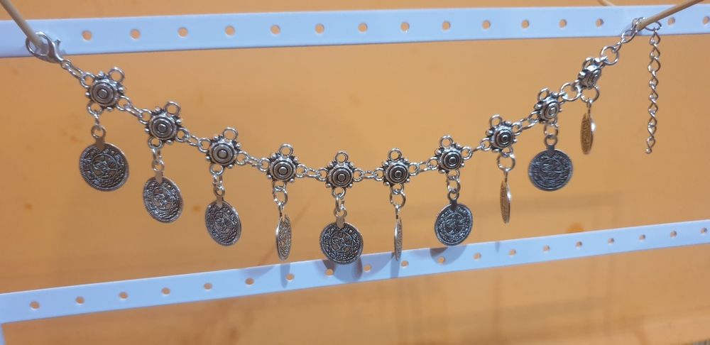 Обеци от неръждаема стомана със сребърно покритие