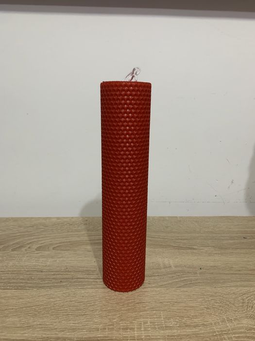 Lumanare ceara naturala de albine colorata