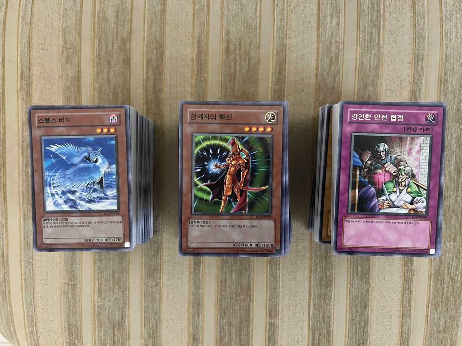 Yugioh Бълк Корейски Карти