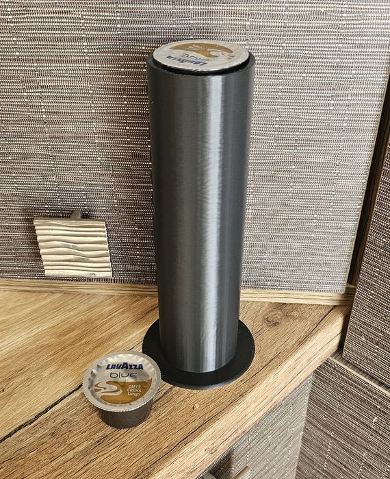 3D стойка за капсули Lavazza Blue.Изработена от био разградима пластма