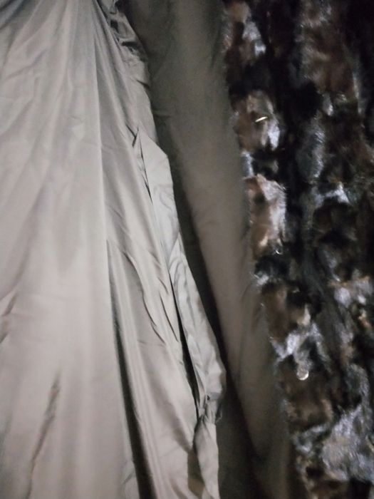 Норковая шуба длинная