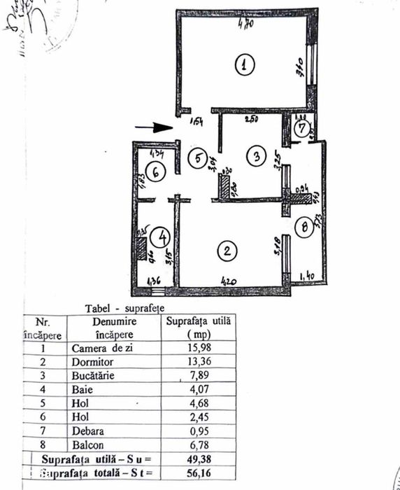 Apartament 2camere Mazepa2 LC-uri