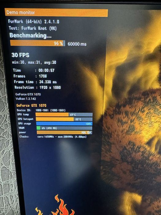 Продам пк i5 4570, gtx 1070, 32 озу