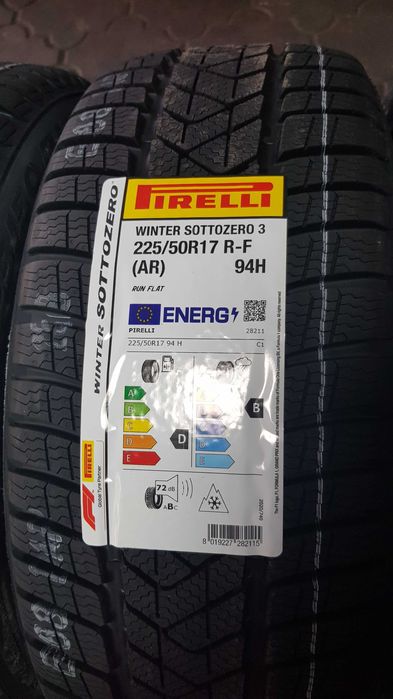 anvelope PIRELLI WINTER  SOTTOZERO 3 RSC RUN FLAT  94H 225/50R17 iarna