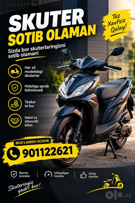 Skuter maxi bodo lifan
