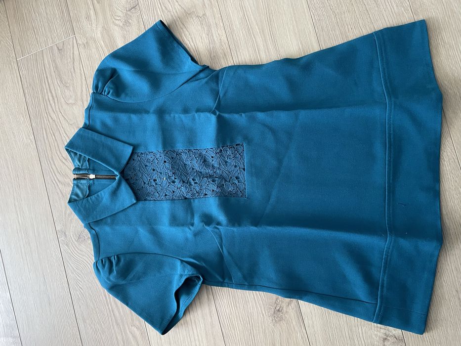 Camasa Asos Petite cu maneca scurta si dantela, 32