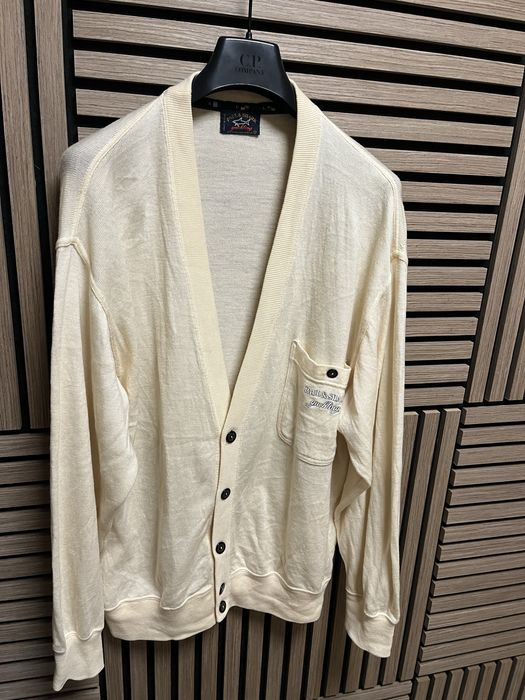 Paul & Shark : Wool Cardigan 100% вълна -ITALY размер ХЛ / Оригинал