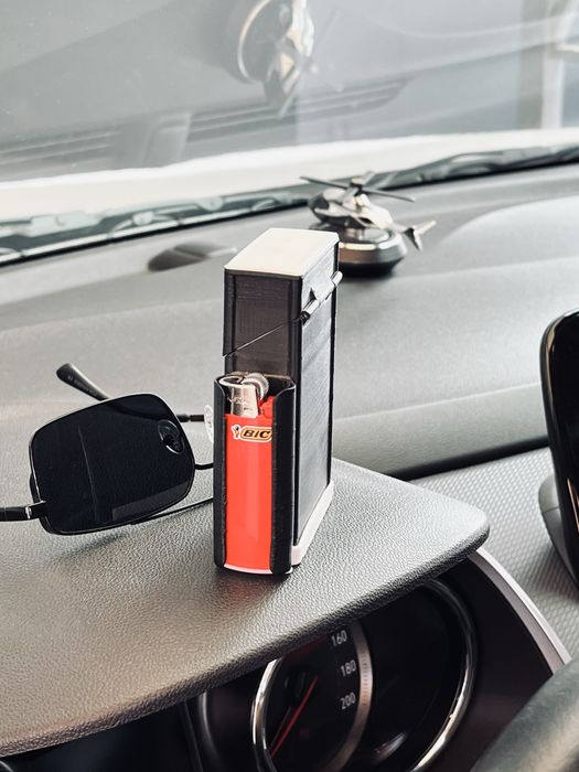 Чехол черный для сигарет