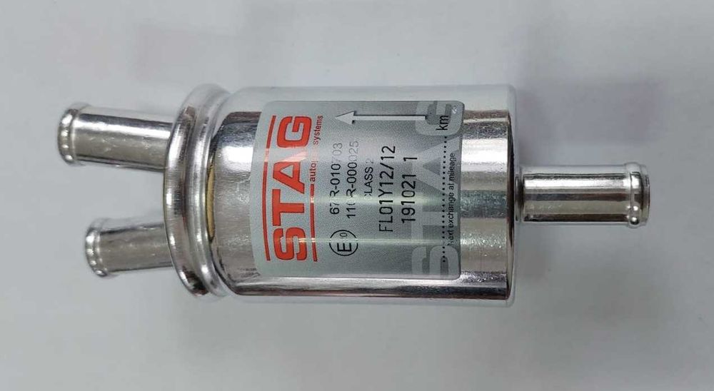 Фильтр газа системы впрыска 12*12*12 мм (2 выхода)