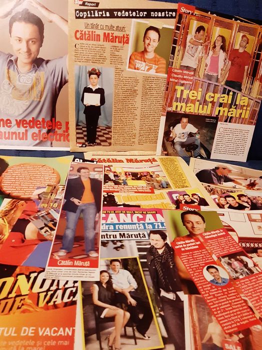 Colectie de articole din reviste cu orice artist