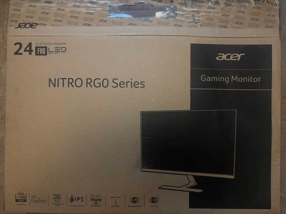 Монитор Acer Nitro RG240Y, 75Hz, IPS