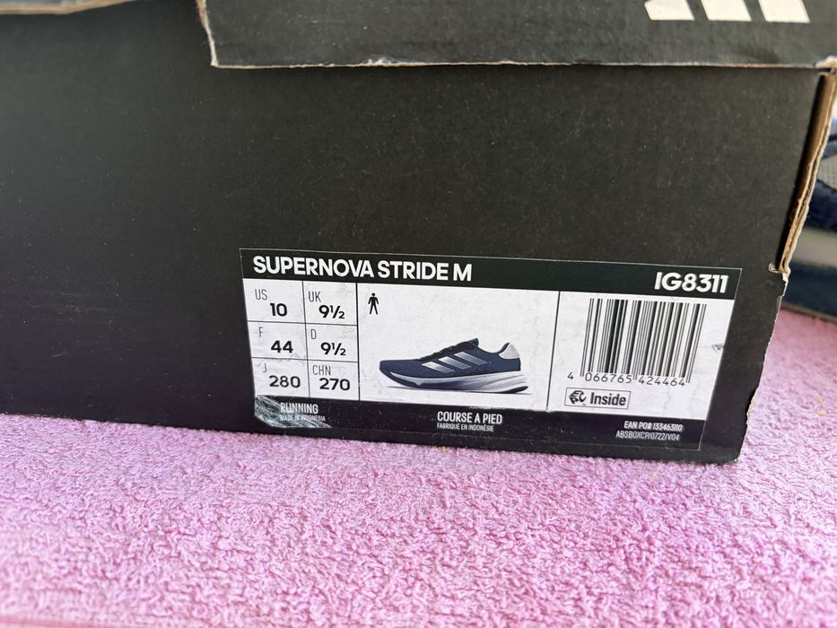 Мъжки маратонки adidas supernova 43-44 номер