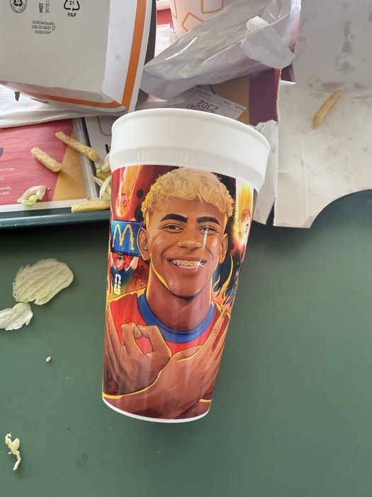 Pahar Lamine Yamal McDonalds