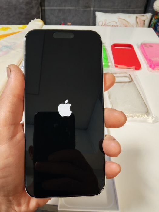 iPhone  17 pro Max Silver 256gb
