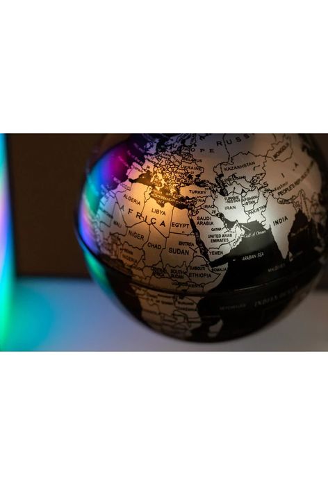 Левитирующий глобус антигравитация золотистый глобус