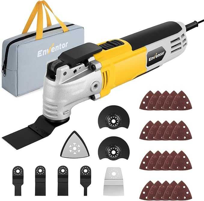 Scula oscilanta multifunctionala, Enventor, 300W 28 accesorii 6 viteze, NOU, FACTURA, GARANTIE