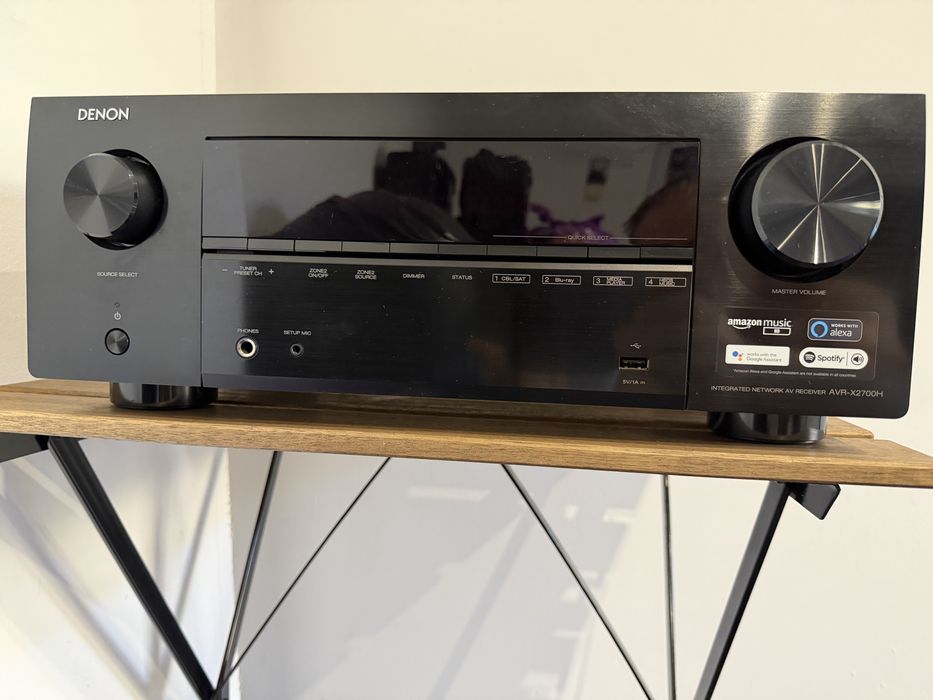 Receiver Denon AVR-X2700H,7.2/Dolby Atmos,8K,Wifi/Bluetooth/Heos