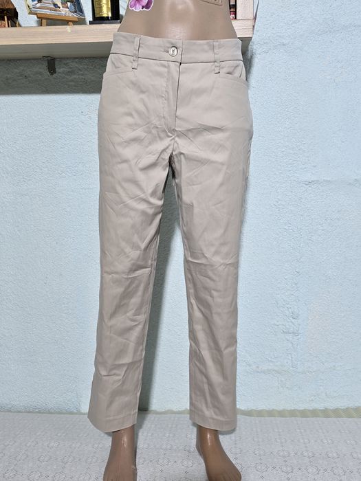 Pantaloni dama bej si corai,  marimi S, L, XL, XXL