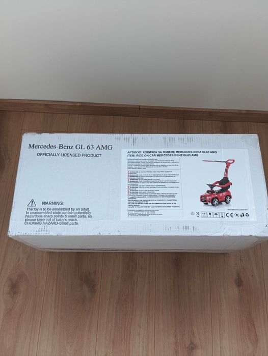 Детска количка за яздене Mercedes Benz 6.3 AMG