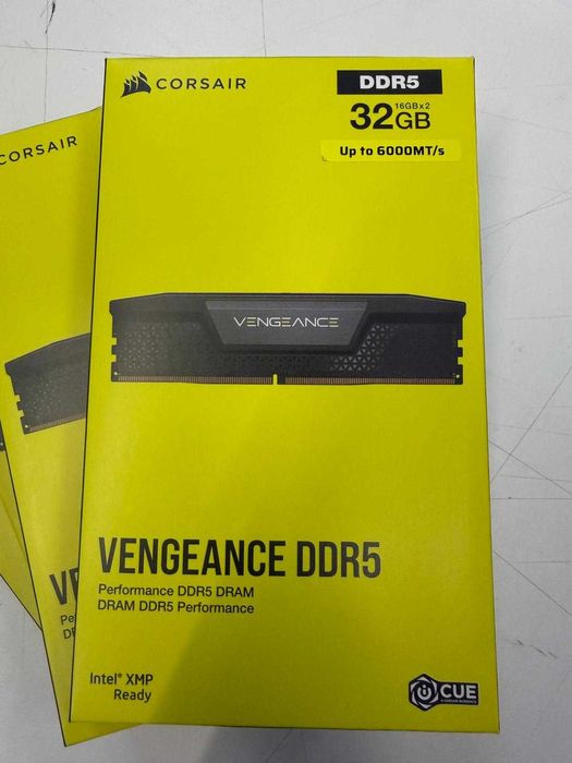 Memorie Desktop Corsair Vengeance 32 GB(2 x 16GB) DDR5, 6000Mhz,Black