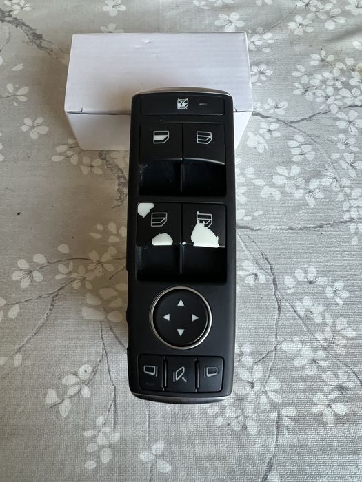 задна броня, LED за заден номер за Mercedes ML w166