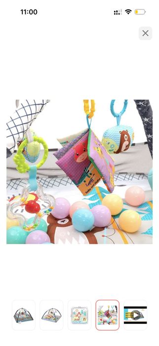 Продам развивающий коврик для малышей