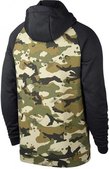 Nike DRI-FIT Therma Camouflage Hoodie оригинално горнище S Найк суичър