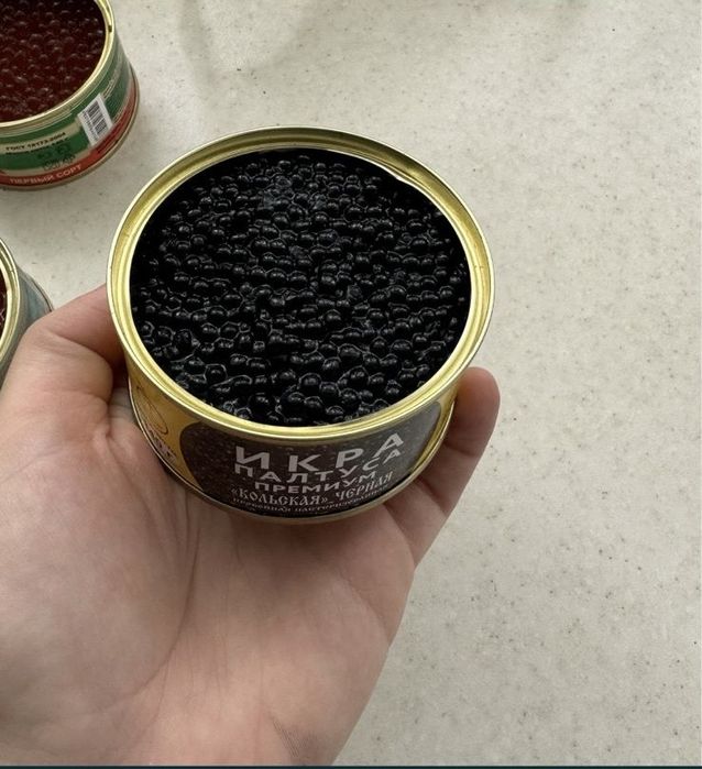 Икра красная-черная