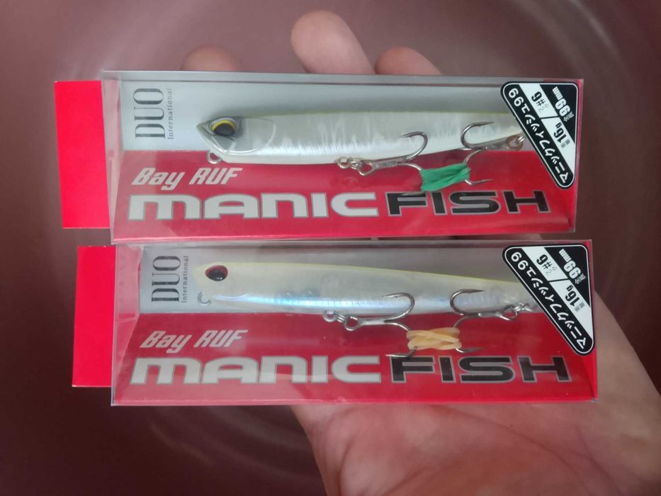 Воблери Bay ruf manic 99 и Hart Absolut uma 150mm