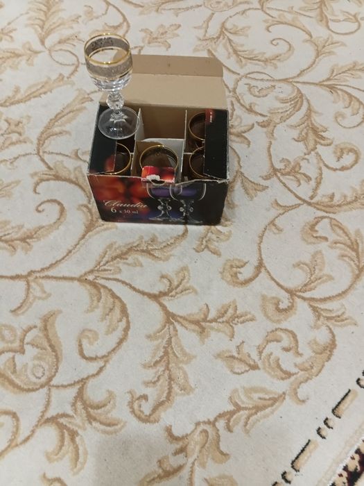 Продаётся рюмки Bohemli 5штук