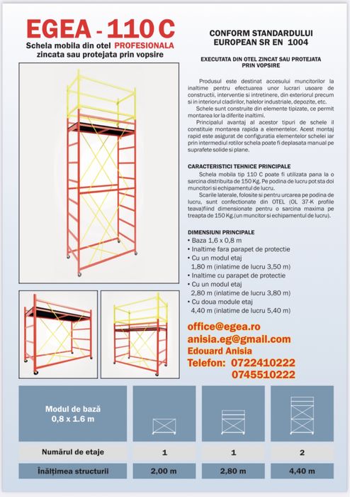 Schela - Producator schele metalice profesionale