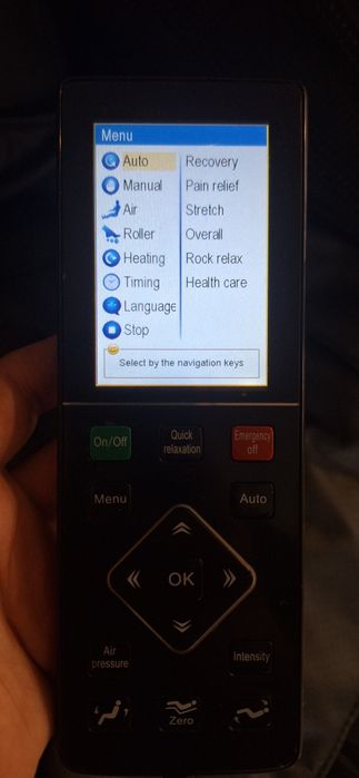 Fotoliu pentru masaj