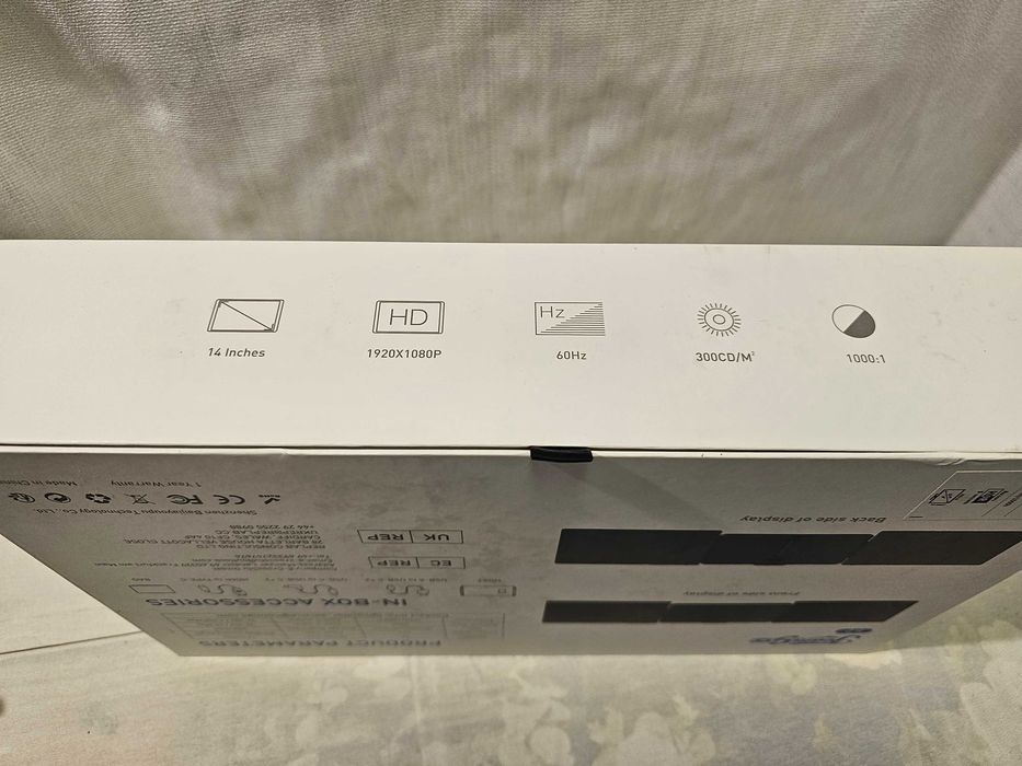 Monitor portabil 2x "14 inch Teamgee s2 Kefeya s2