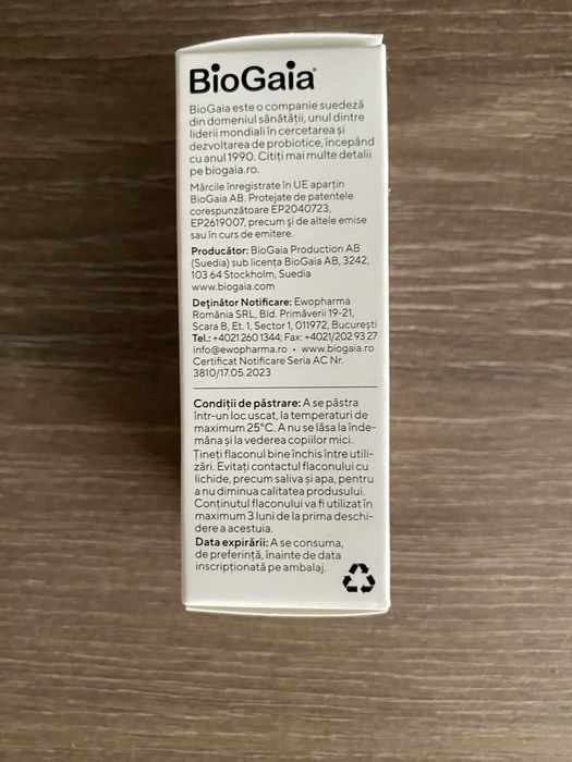 Protectis BioGaia