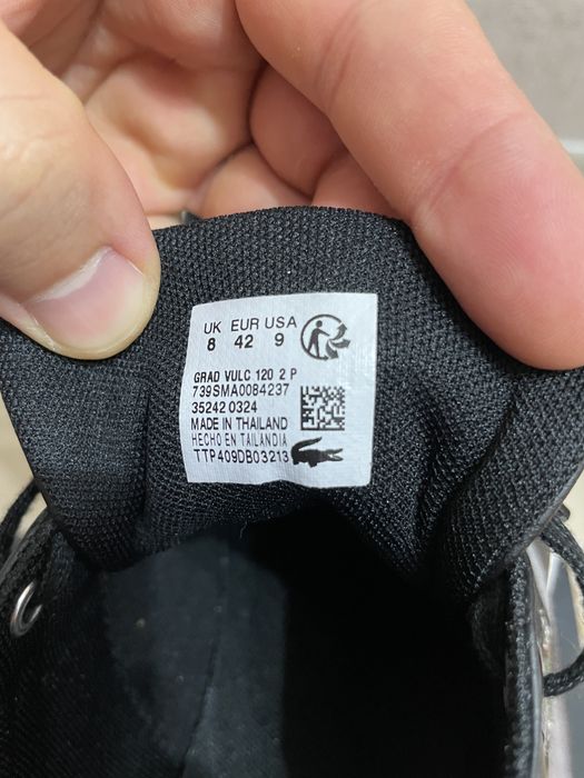 Кеды Lacoste оригинал, 42 размер