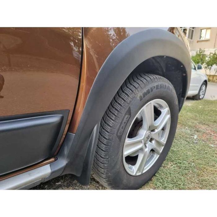 Set 12 Bandouri Laterale Protectii Bara Aripa USI Overfendere DACIA DUSTER I 2010-2017